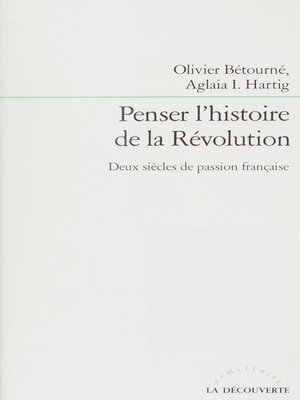 cover image of Penser l'histoire de la Révolution